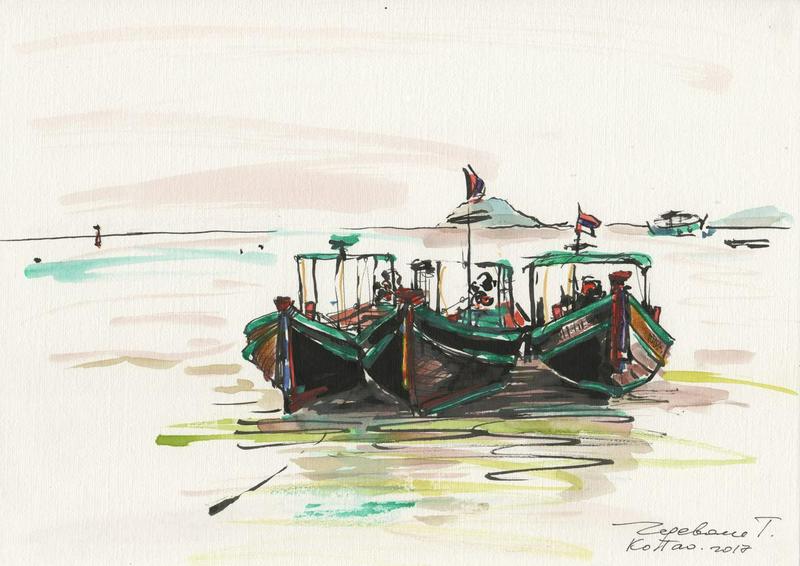 Boats Koh Tao 2